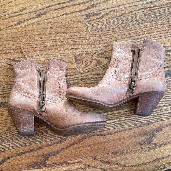 Sam Edelman Brown Ankle Boots - Picture 3 of 6